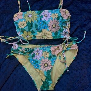 Colorful bikini set